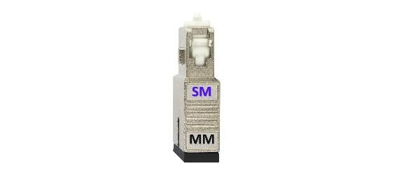 ADA-MCA Fiberworks AS  Adapter/konverter MM SC(F) til SM SC(M) MM/50 SC/PC hunn til SM/9 SC/UPC hann